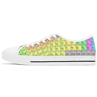 Periodic Table Low Top Sneakers