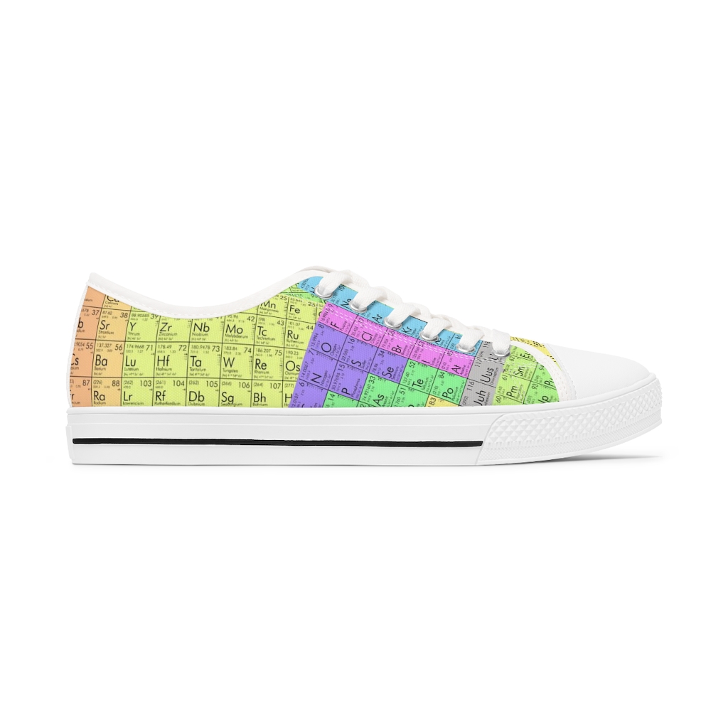 Periodic Table Low Top Sneakers - STEM Goodies